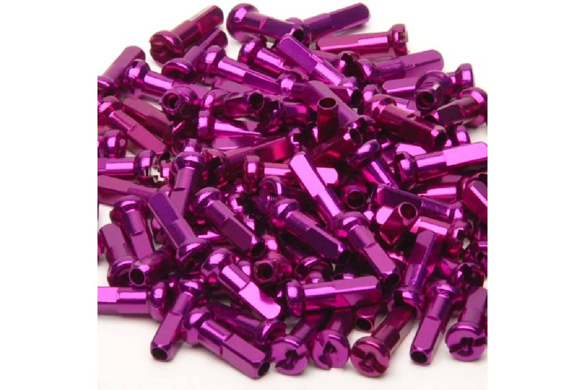 Kit Ecrous de Rayon DARTMOOR Aluminium Violet Anodisés (x38)