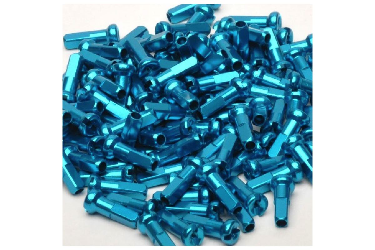 Kit Ecrous de Rayon DARTMOOR Aluminium Turquoise Anodisés (x38)