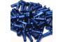 Kit Ecrous de Rayon DARTMOOR Aluminium Bleu Anodisés (x38)
