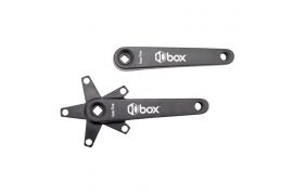 Manivelles BOX Five Axe Carré Alu Noir
