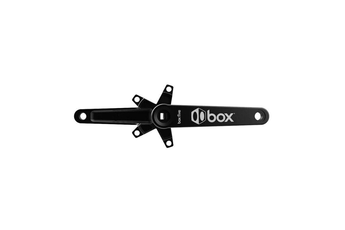 Manivelles BOX Five Axe Carré Alu Noir