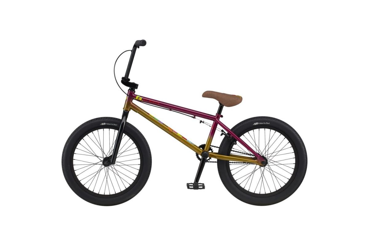 BMX GT Performer Mercado 20,5" Framboise Transparent / Jaune Transparent 2022