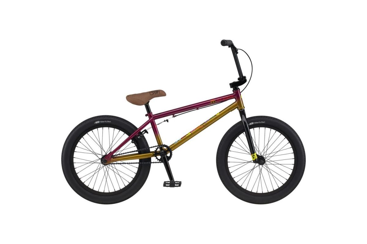BMX GT Performer Mercado 20,5" Framboise Transparent / Jaune Transparent 2022