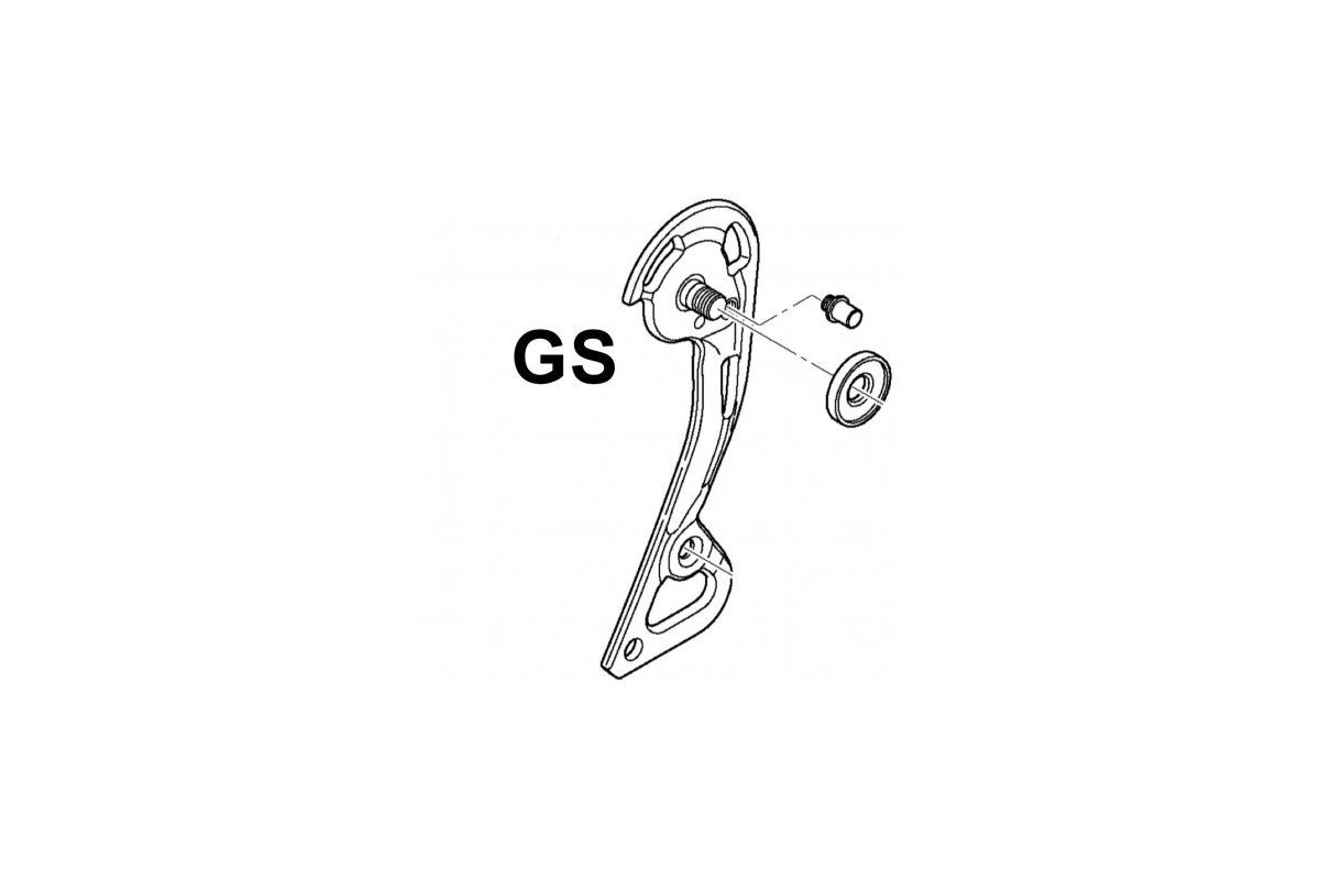 Chape externe SHIMANO pour dérailleur RD-M985