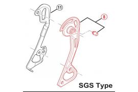 Chape externe SHIMANO pour dérailleur RD-M980