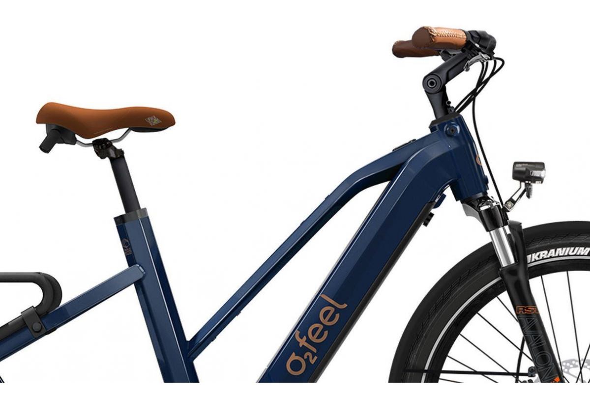 Vélo Cargo Électrique O2FEEL Equo Cargo Boost 3.1 Trapèze