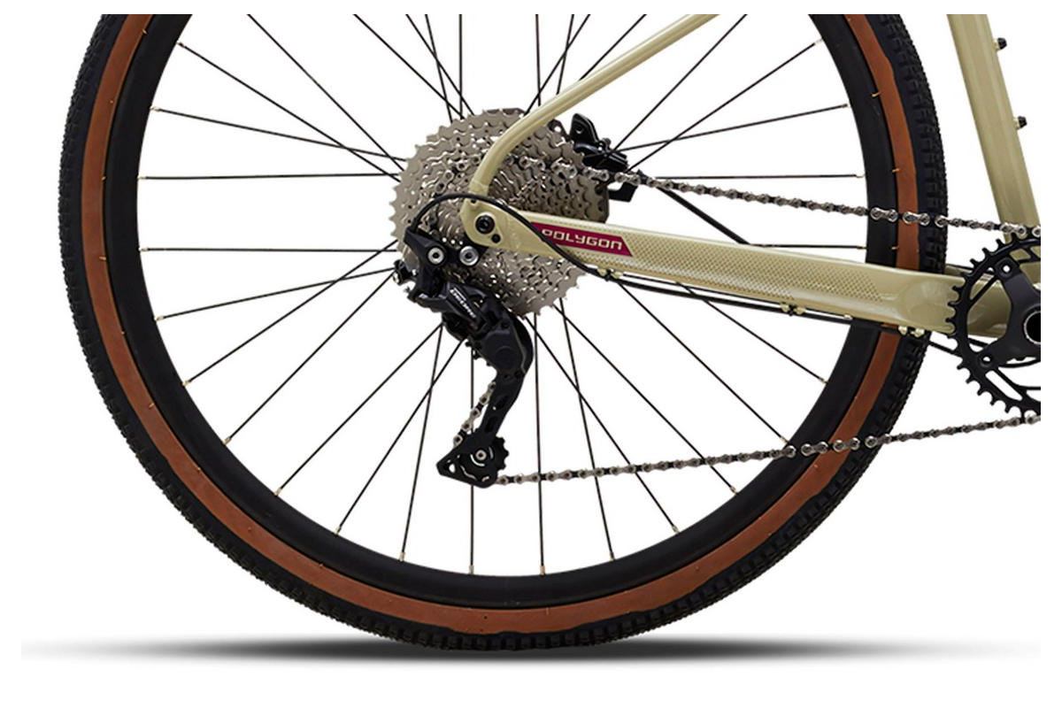 VTC POLYGON Heist X5 : Vélo Hybride Shimano 1x | Fourche à Blocage Hydraulique