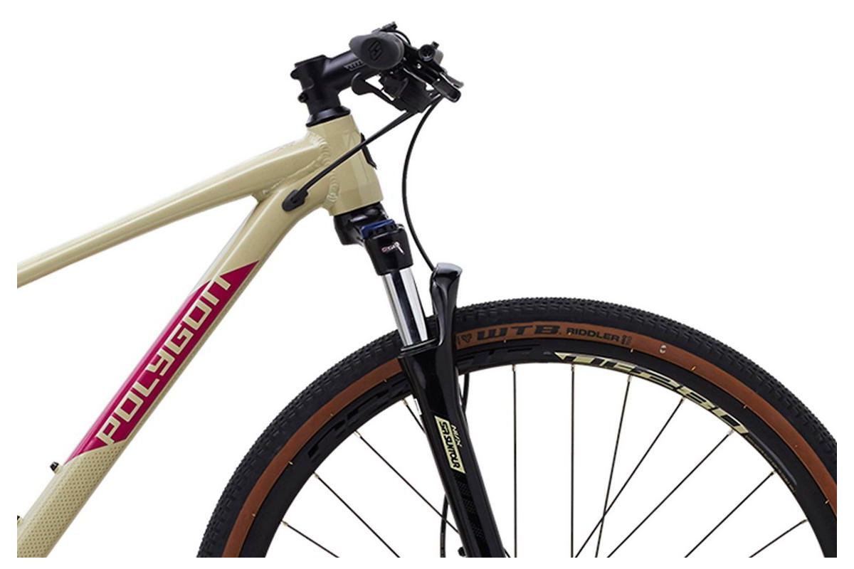 VTC POLYGON Heist X5 : Vélo Hybride Shimano 1x | Fourche à Blocage Hydraulique