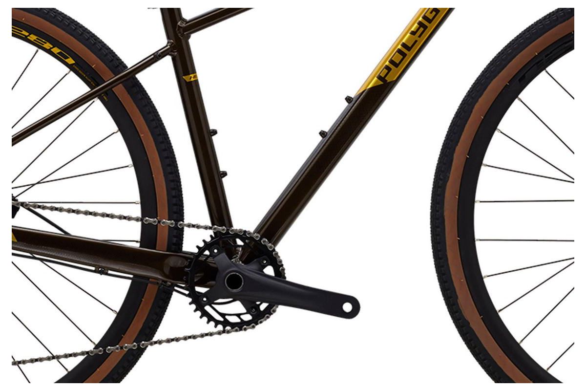 VTC POLYGON Heist X7 : Vélo Hybride Haut de Gamme | Fourche à Air | Shimano 1x11