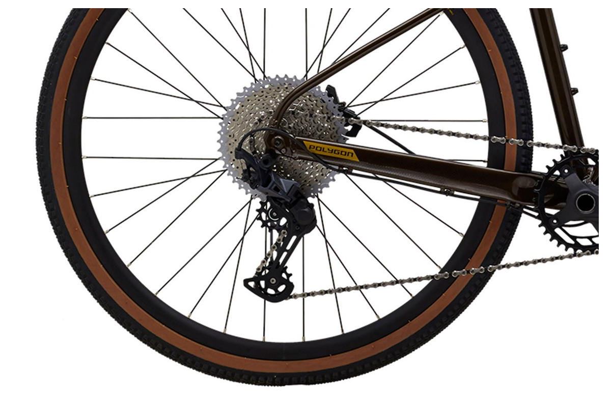 VTC POLYGON Heist X7 : Vélo Hybride Haut de Gamme | Fourche à Air | Shimano 1x11