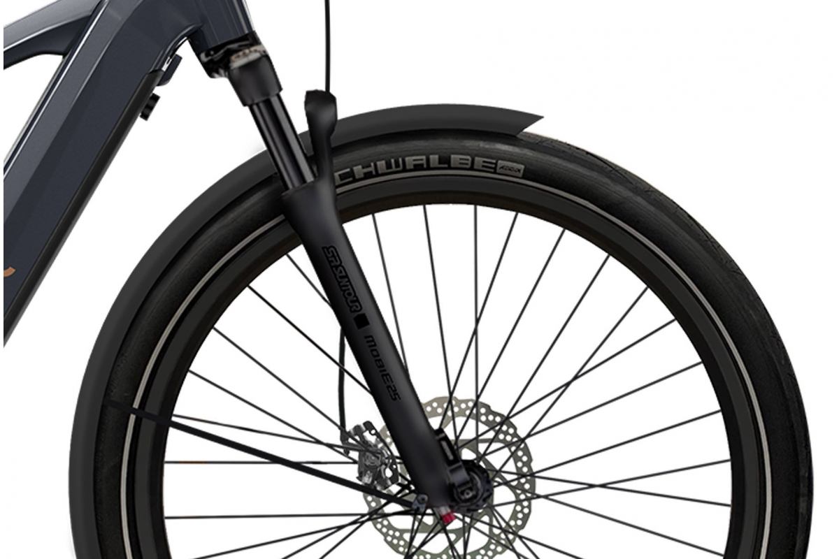 Vélo Urbain Électrique O2FEEL Vern Urban Power 9.2 - MID