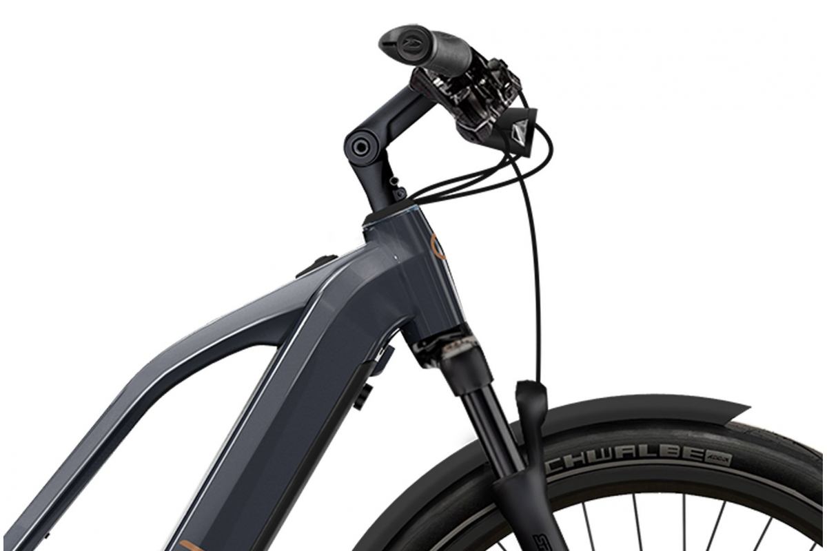 Vélo Urbain Électrique O2FEEL Vern Urban Power 9.2 - MID