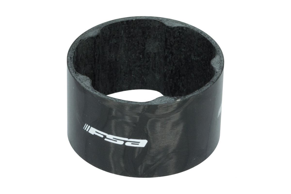 Entretoise de Direction FSA Carbone 1 1/8' x 20mm Noir H2373 V14