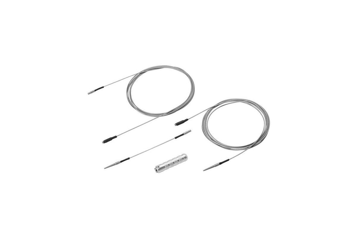 BBB Cycling TubeGuide BTL-184 Jeu de guide-c-acirc-bles - argent