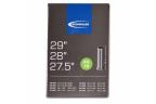 Chambre -agrave- Air SCHWALBE STANDARD AV 19 27-5x2-00-2-25 - 28x1-50-2-40 - 29x1-75-2-40 Butyl Schrader 40 mm