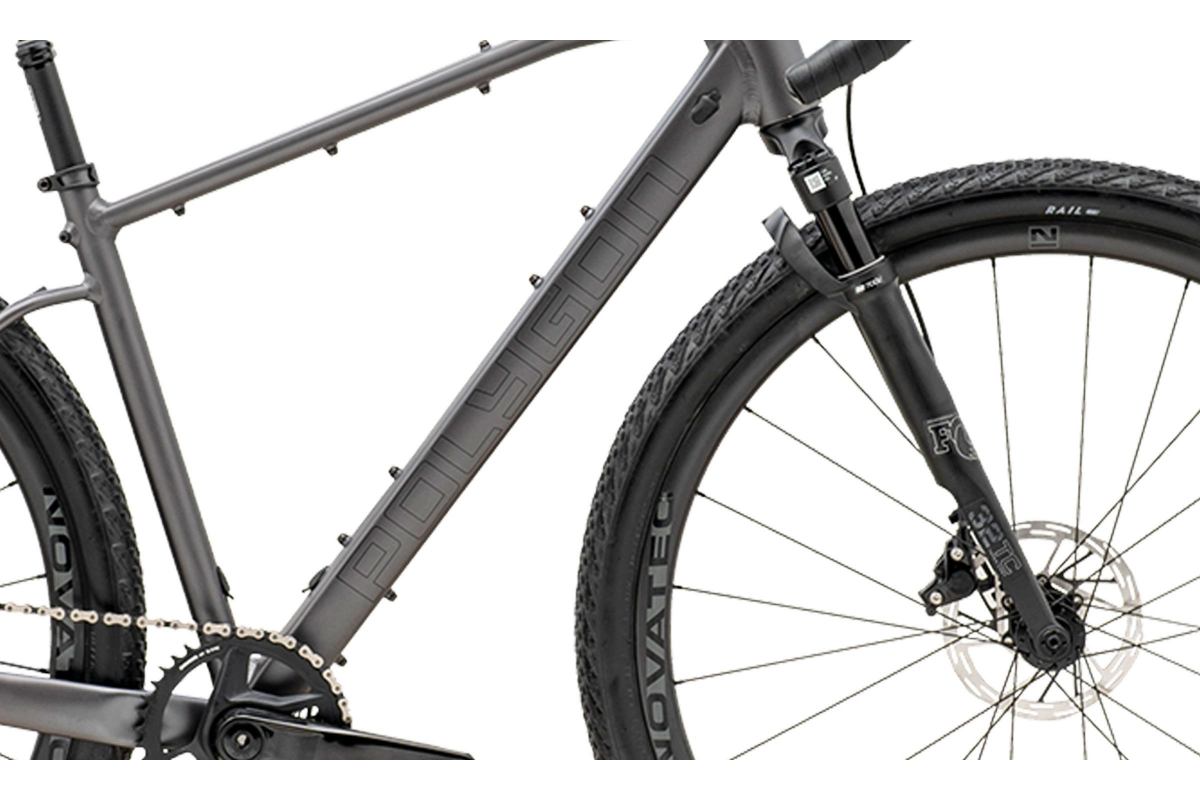 Polygon Bend V9X : Gravel Carbone Suspendu - SRAM Rival AXS eTap