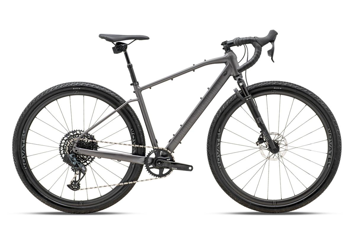 Polygon Bend V9X : Gravel Carbone Suspendu - SRAM Rival AXS eTap