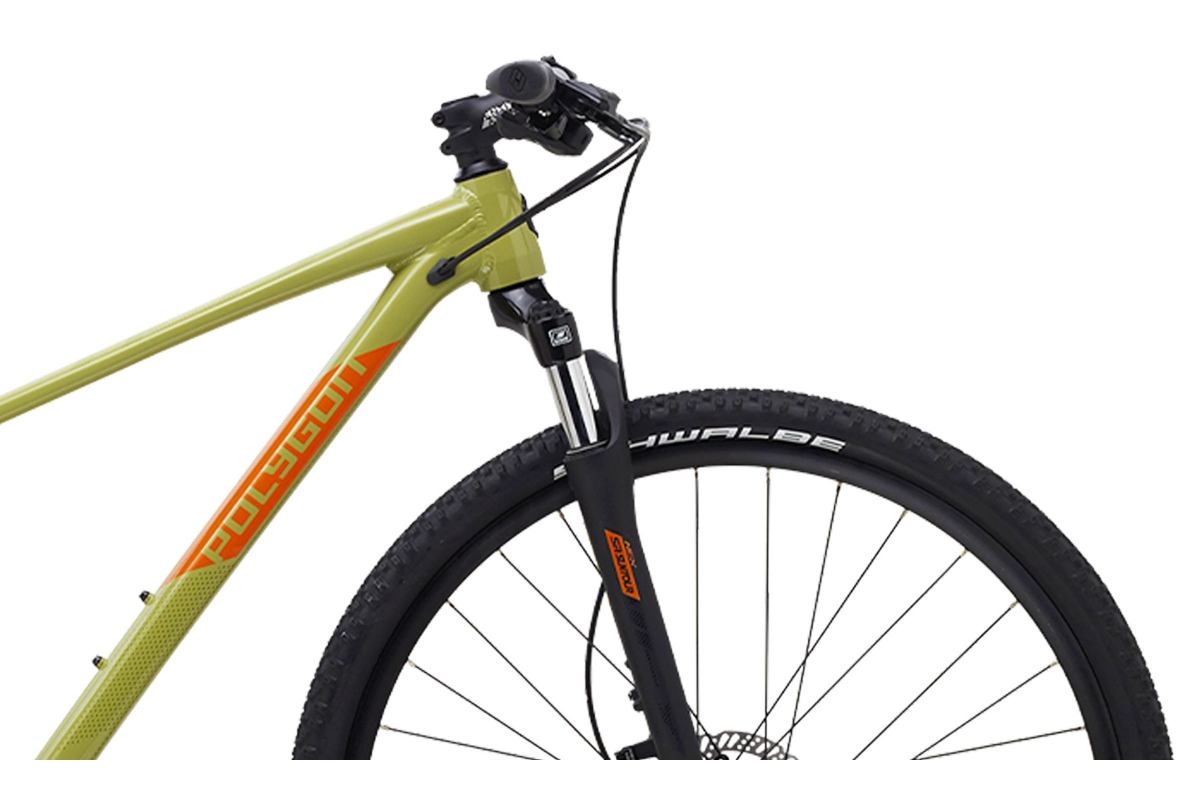 VTC POLYGON Heist X2 : Vélo Hybride Shimano 2x8 | Freins à Disque Hydrauliques