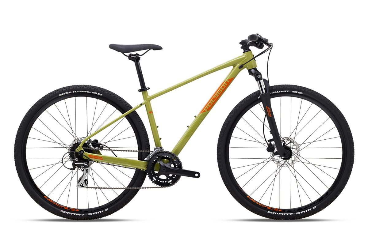 VTC POLYGON Heist X2 : Vélo Hybride Shimano 2x8 | Freins à Disque Hydrauliques