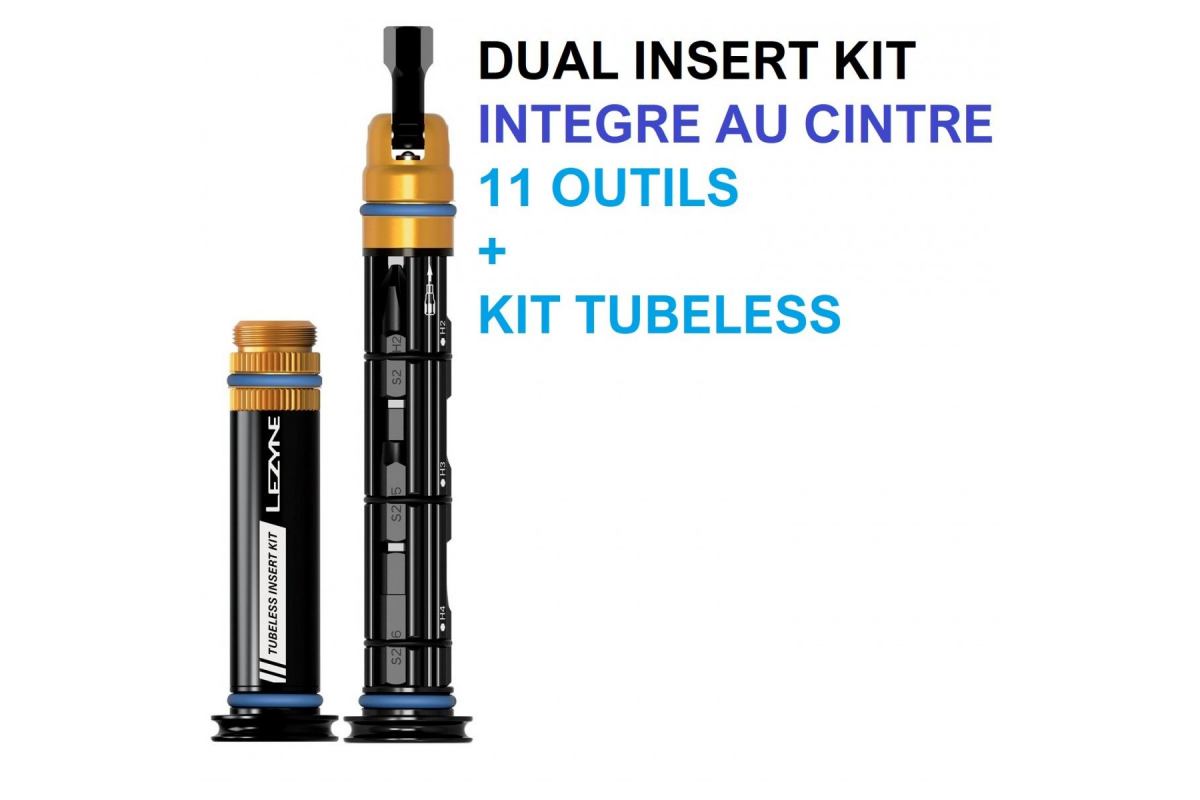 Kit r-eacute-paration tubeless - tools - Tubeless dual insert-KIT L