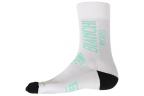 Chaussettes High Milano BIANCHI Blanc/Bleu Céleste
