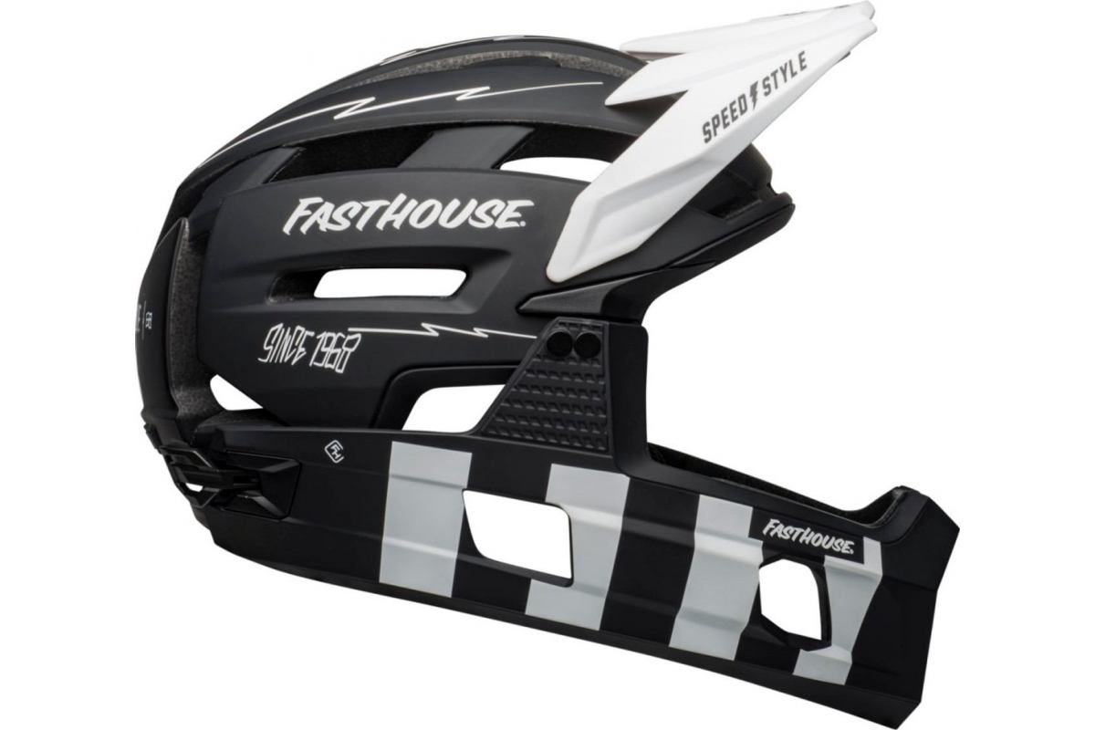 Casque à mentonnière amovible VTT BELL SUPER AIR R SPHERICAL