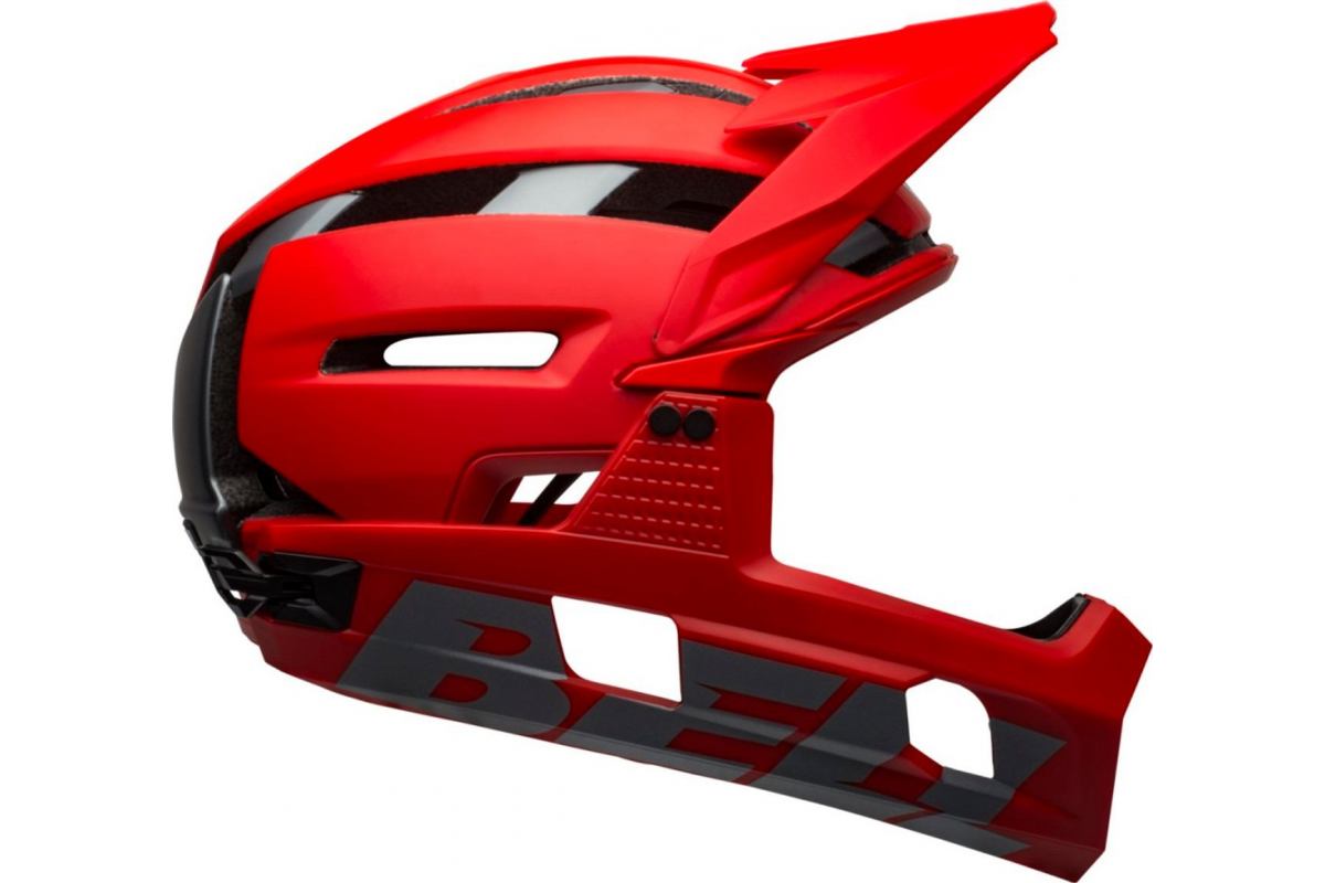 Casque à mentonnière amovible VTT BELL SUPER AIR R SPHERICAL
