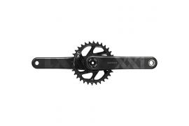 Pédalier SRAM XX1 Eagle X-Sync2 DUB Fat Bike 5" DM 175 mm 30D Carbone