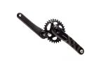 Pédalier SRAM xx1 eagle x-sync2 dub fat bike 4" dm 170 mm 30d 11/12v carbone noir sans cuvettes