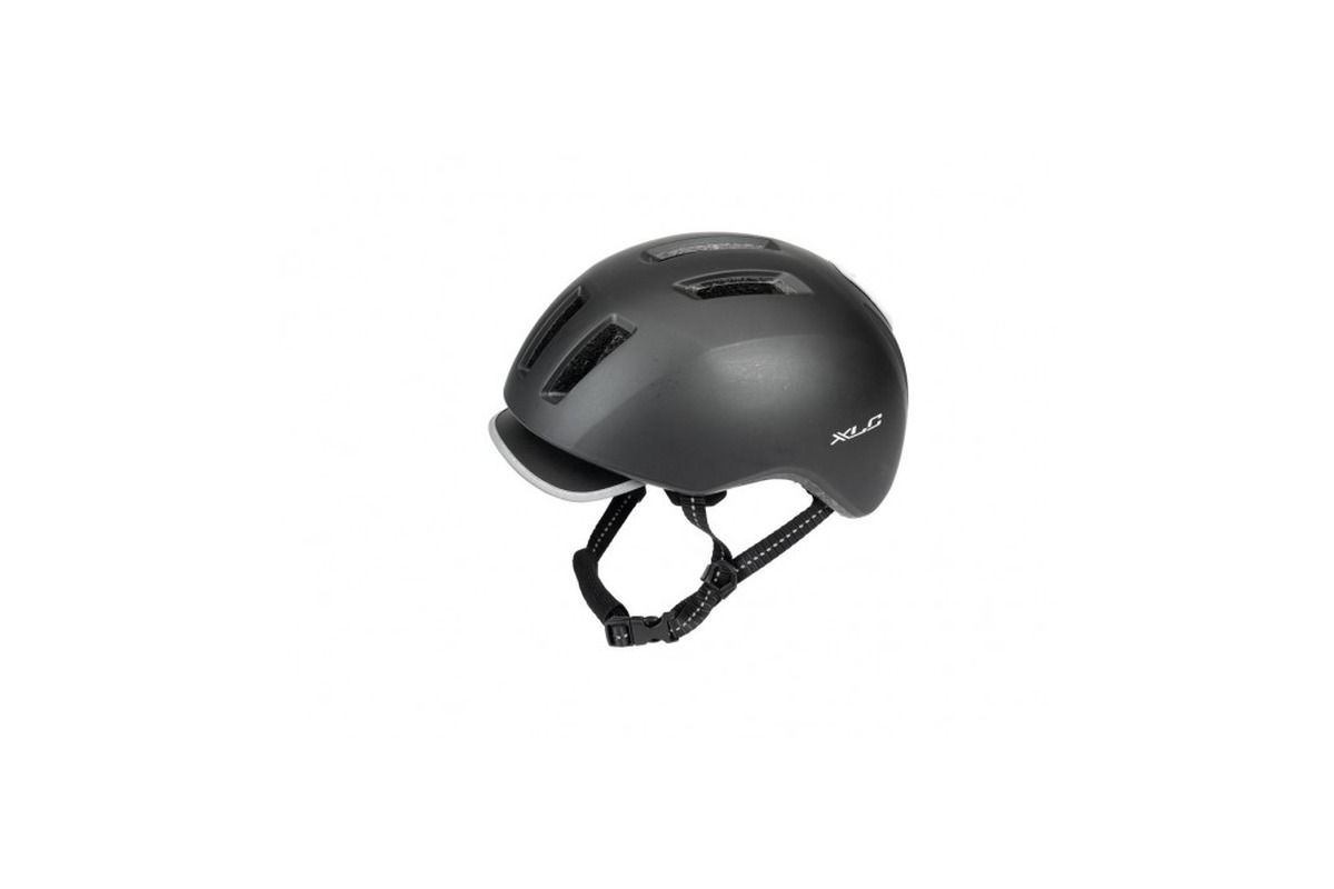 Casque de v-eacute-lo Urbain XLC BH-C22 Noir M-eacute-tallique Taille 58-61