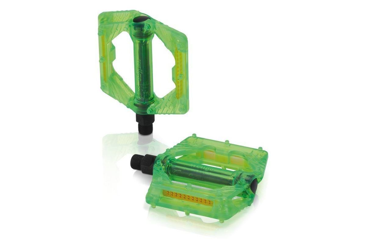 Pédales Plateforme transparent 111x100mm XLC pd-m16