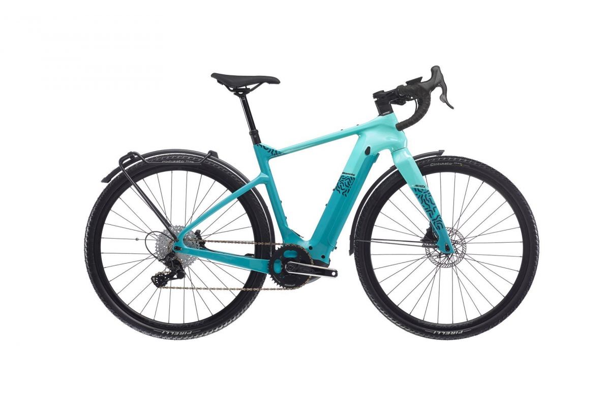 Bianchi E-Arcadex Tourer Apex : Vélo de Gravel Électrique Tout-Équipé