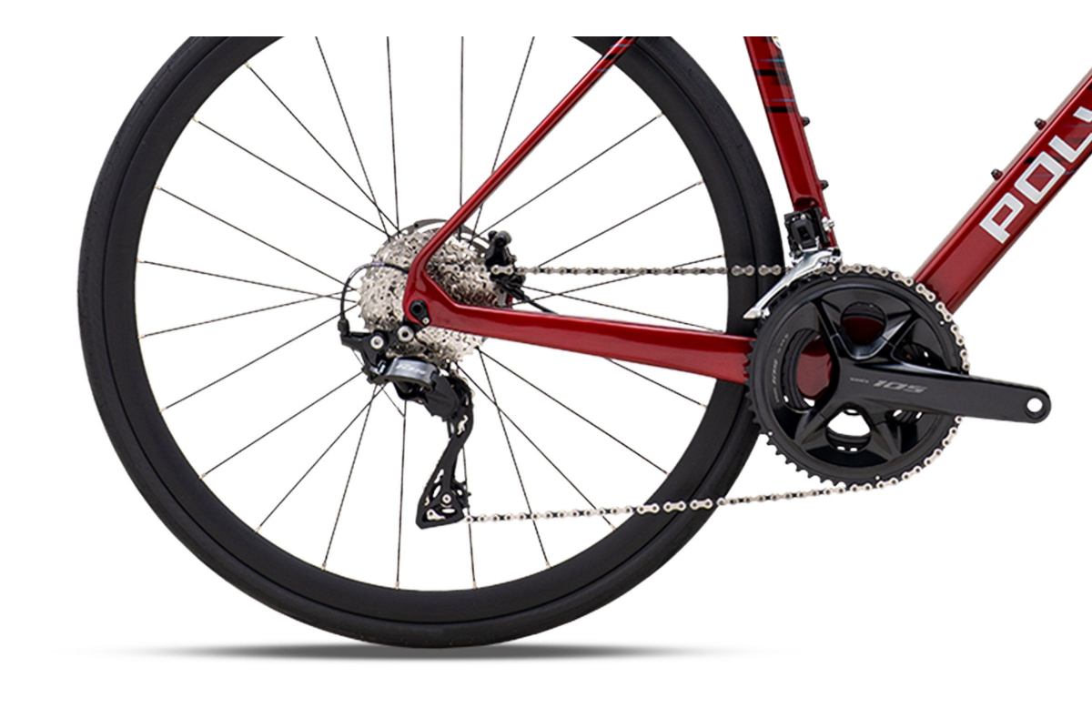 Polygon Strattos S7D : Vélo de Route Carbone & Shimano 105 12V