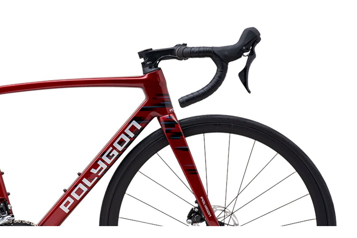 Polygon Strattos S7D : Vélo de Route Carbone & Shimano 105 12V