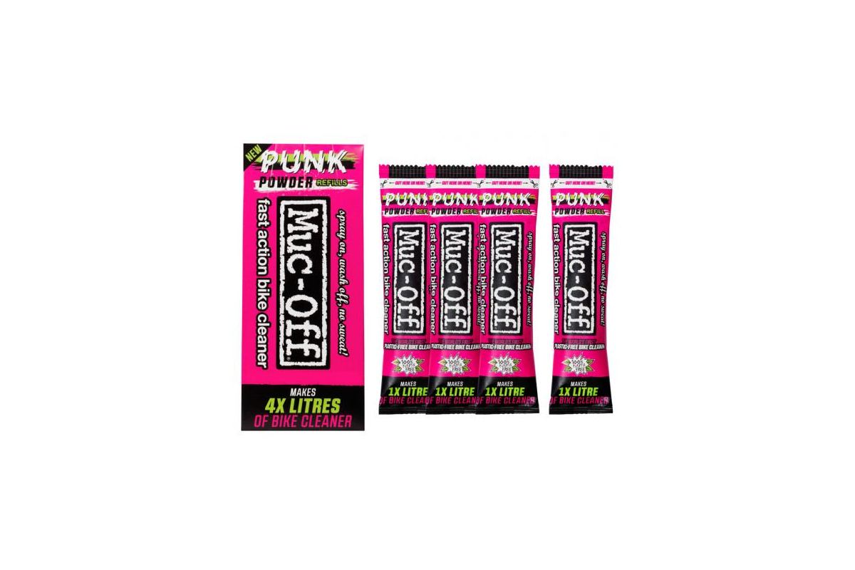 Nettoyant pour V-eacute-lo MUC OFF Punk Powder Bike Cleaner -4 sachets-
