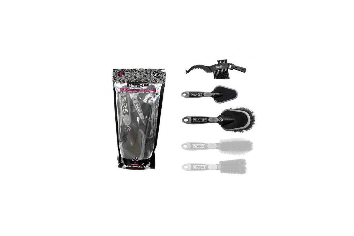 Brosse MUC-OFF - Kit 3 brosses
