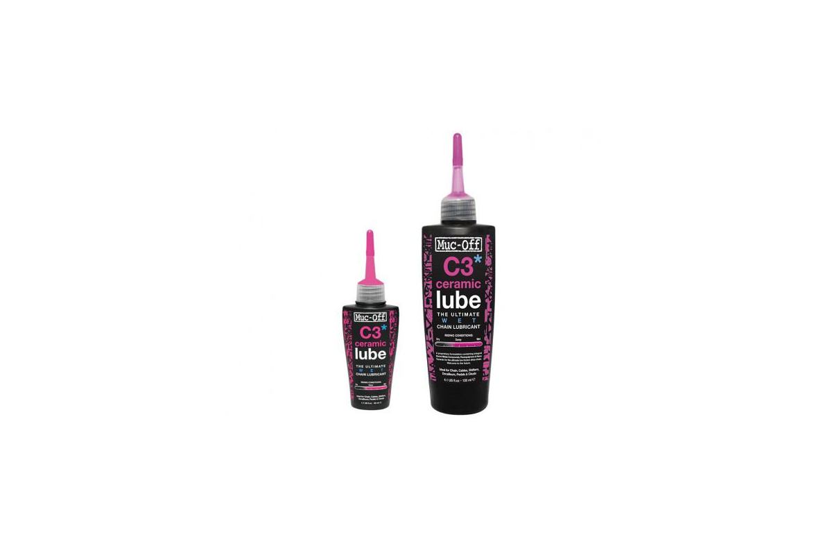 Lubrifiant pour chaines MUC-OFF - C3 Ceramic Wet Lube