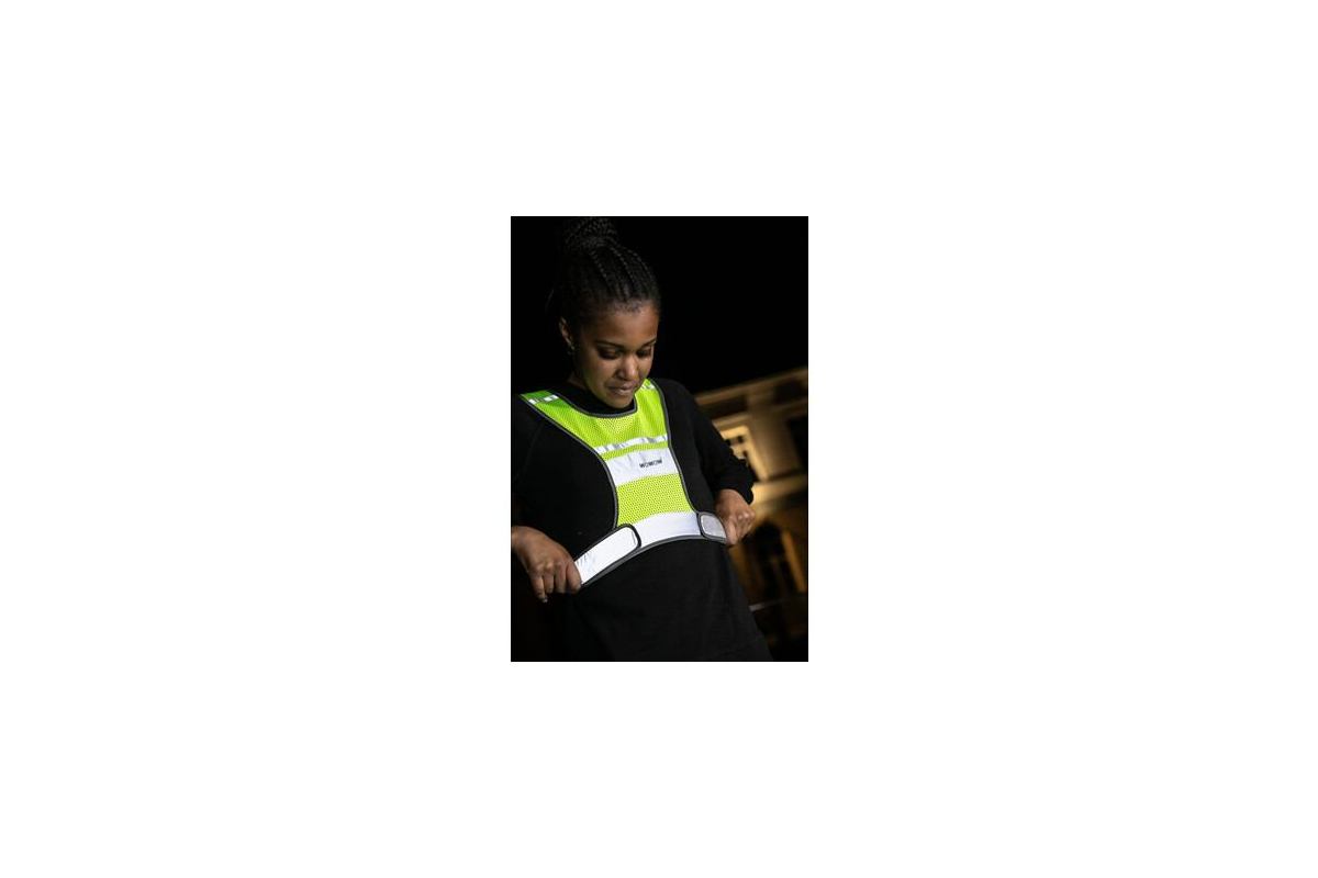 Veste de Course Réfléchissante WOWOW Nova - Haute Visibilité 50g