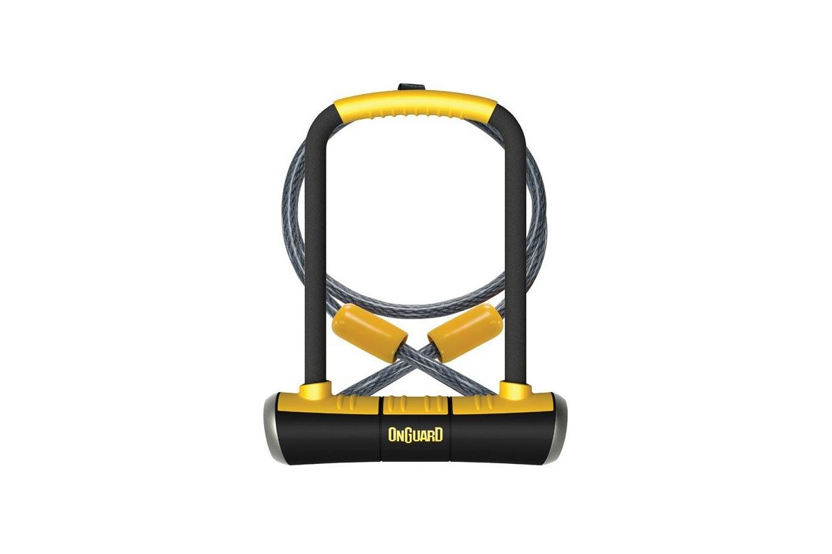 Antivol Pitbull DT 115 x 230mm - 14mm + 120cm x 10mm ONGUARD