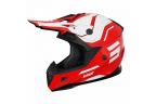 Casque Shot Pulse Kid - Lines Red Glossy