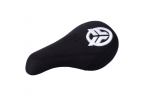 Selle Federal Mid Pivotal Logo White Raised Stitching Black