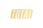 Sticker Total New Style Logo White