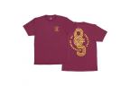T-Shirt Odyssey Athens Burgundy / Mustard