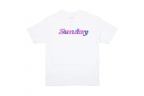 Tee Shirt Sunday Classic White / Ross Tie Dye