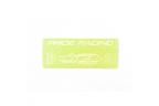 Sticker Full Pack Pride Racing 373 - 7-rdquo-- 7-5-rdquo- - White