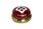 Jeu De Direction Pride Ti45 Titanium (IS) Tapered - Red
