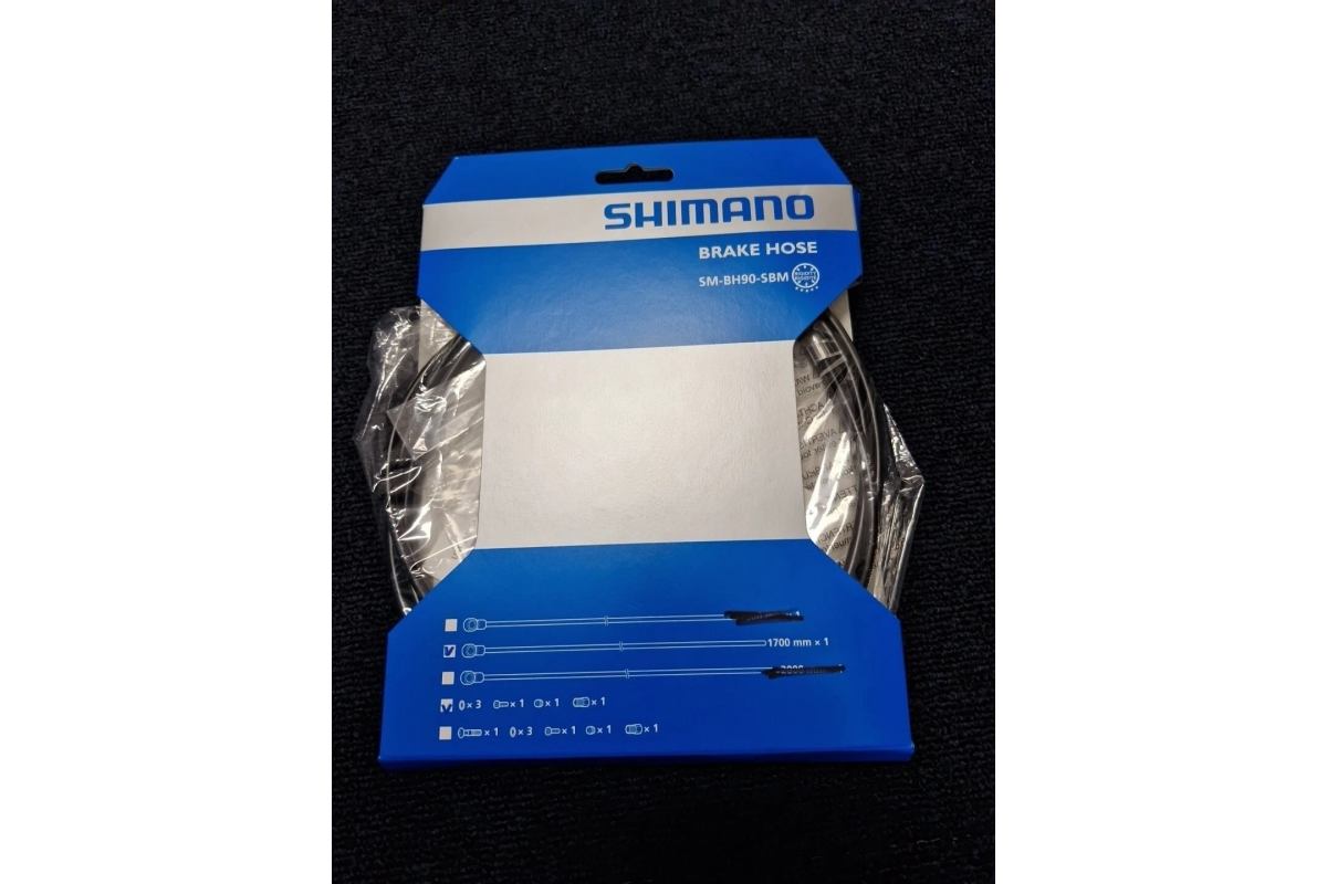 Durite de frein à disque VTT Shimano SM-BH90-SBM 1700 mm pour XTR XT SLX