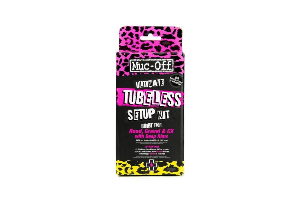 Kit de montage MUC-OFF Ultimate Tubeless Route/Gravel/CX | Valve 60 mm