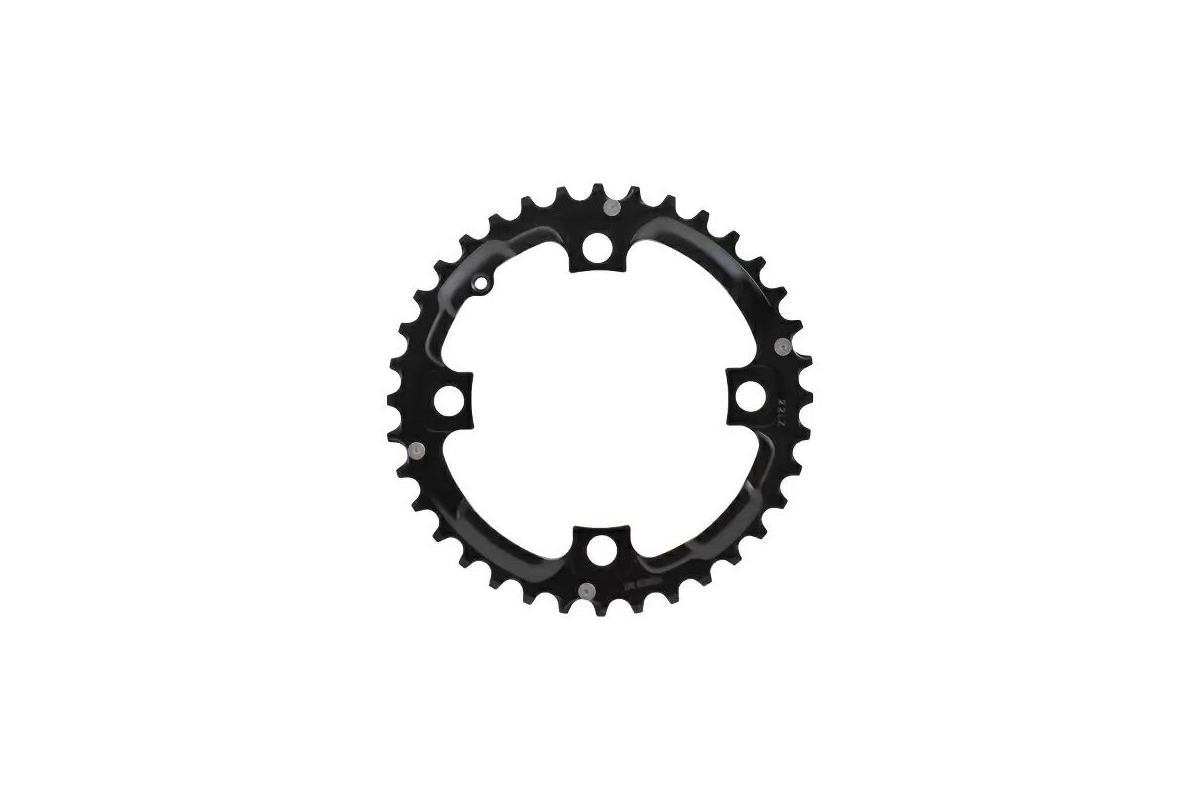 FSA  Pignon E-BIKE BCD 104 MM 4 TROUS 2 X 11V 36 dents noir WB082 Yamaha Motors