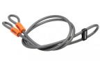 Cable Antivol Gris KRYPTONITE 10mm x 120cm Kryptoflex